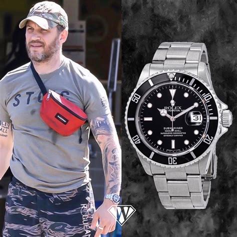 tom hardy rolex submariner|tom hardy watch collection.